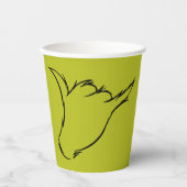 Schnürsenkel | Der T - Shirt der Gemeinen Maschine Pappbecher (Vorderseite)