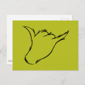 Schnürsenkel | Der T - Shirt der Gemeinen Maschine Postkarte (Vorne/Hinten)