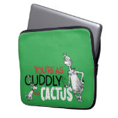 Schnürsenkel | Du bist so kuschelig wie ein Kaktus Laptopschutzhülle (Vorderseite Links)