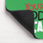 Schnürsenkel | Du bist so kuschelig wie ein Kaktus Mousepad (Ecke)