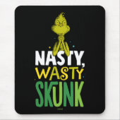 Schnürsenkel | Ekliger Abfall Skunk Mousepad (Vorne)