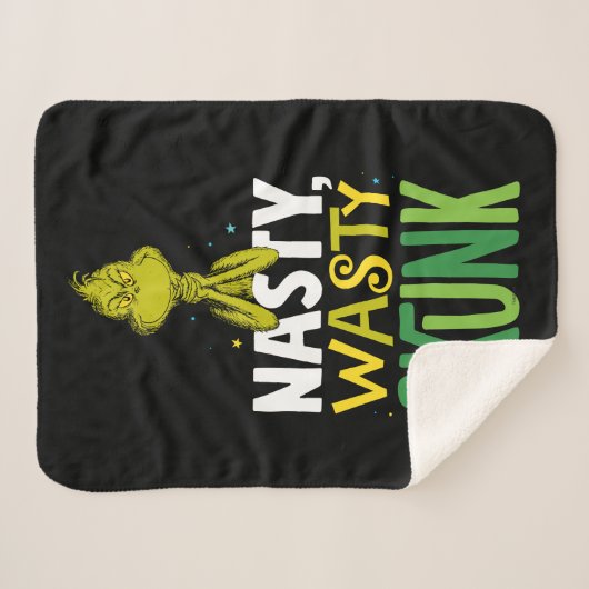 Schnürsenkel | Ekliger Abfall Skunk Sherpadecke (Vorderseite (Horizontal))