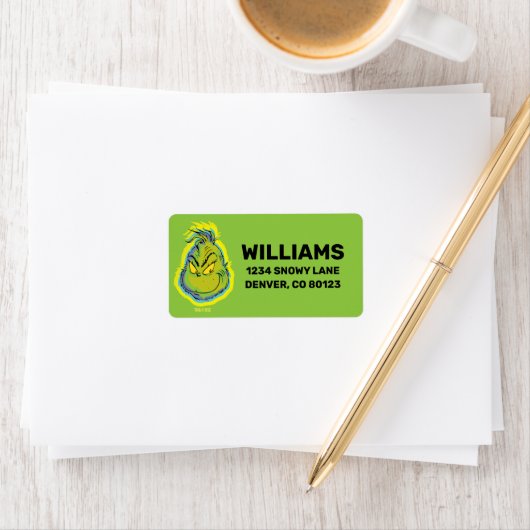 Schnürsenkel | Es tut mir leid, dass ich zu spät w Adressaufkleber (Insitu)