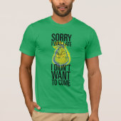 Schnürsenkel | Es tut mir leid, dass ich zu spät w T-Shirt (Vorderseite)