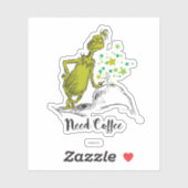 Schnürsenkel | Funny Neust Coffee Aufkleber (Blatt)
