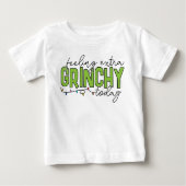 Schnürsenkel | Gefühl Extra grinchy Heute 2 Baby T-shirt (Vorderseite)