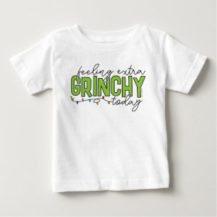 Schnürsenkel Gefühl Extra grinchy Heute 2 Baby T-shirt