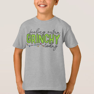 Schnürsenkel Gefühl Extra grinchy Heute 2 T-Shirt