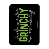 Schnürsenkel | Gefühl Extra Grinchy heute Magnet (Vertikal)