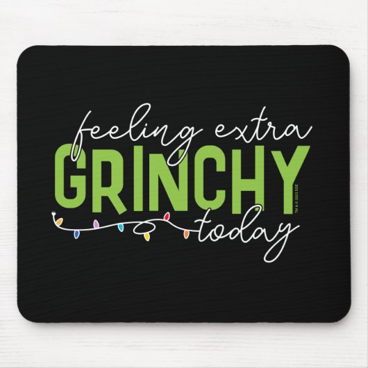 Schnürsenkel | Gefühl Extra Grinchy heute Mousepad (Vorne)