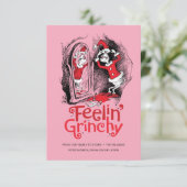 Schnürsenkel | Gefühl Grinchy Karte (Stehend Vorderseite)