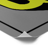 Schnürsenkel | Gehen Sie weg Poster (Ecke)