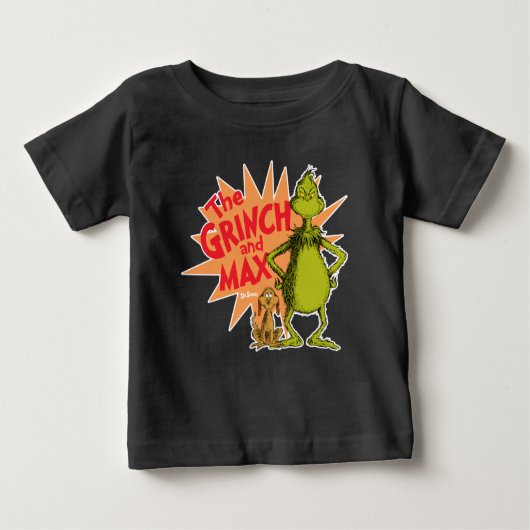 Schnürsenkel | Grinch & Max Sternexplosion Baby T-shirt (Vorderseite)