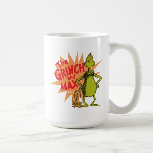 Schnürsenkel | Grinch & Max Sternexplosion Kaffeetasse (Rechts)