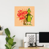 Schnürsenkel | Grinch & Max Sternexplosion Poster (Heimbüro)