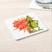 Schnürsenkel | Grinch & Max Sternexplosion Rechteckiger Pappuntersetzer (angewinkelt)