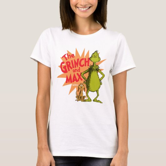 Schnürsenkel | Grinch & Max Sternexplosion T-Shirt (Vorderseite)