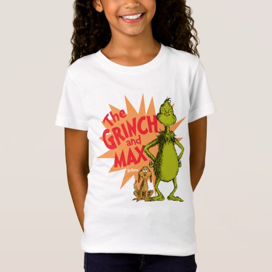 Schnürsenkel | Grinch & Max Sternexplosion T-Shirt (Vorderseite)