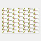 Schnürsenkel | Ho Ho Ho Geschenkpapier Set (Vorderseite 2)