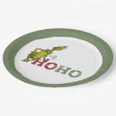 Schnürsenkel | Ho Ho Ho Pappteller (Schrägansicht)