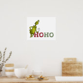 Schnürsenkel | Ho Ho Ho Poster (Küche)