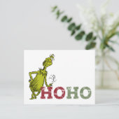 Schnürsenkel | Ho Ho Ho Postkarte (Stehend Vorderseite)