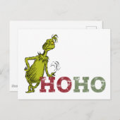 Schnürsenkel | Ho Ho Ho Postkarte (Vorne/Hinten)