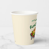 Schnürsenkel | Ich bin hier für das Zitat der Roas Pappbecher (Vorderseite)