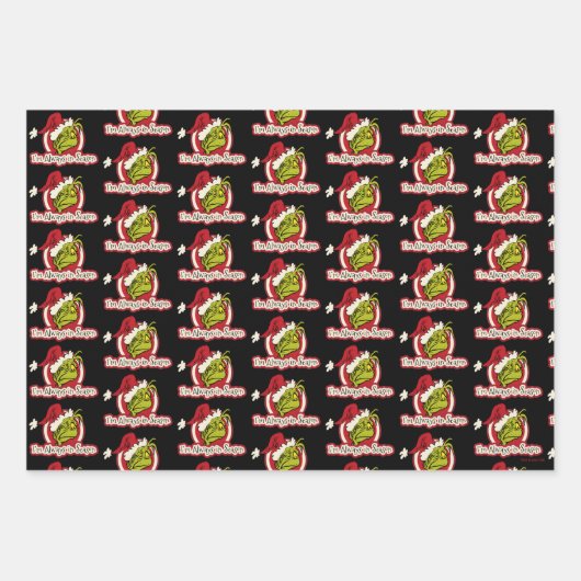 Schnürsenkel | Ich bin immer in der Saison Geschenkpapier Set (Vorderseite 2)