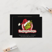 Schnürsenkel | Ich bin immer in der Saison Karte (Vorderseite/Rückseite Beispiel)