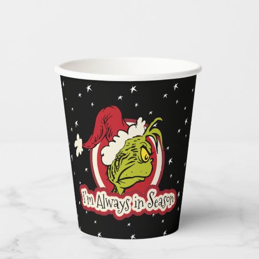 Schnürsenkel | Ich bin immer in der Saison Pappbecher (Vorderseite)