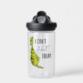 Schnürsenkel | Ich kann heute nicht erwachsen werd Trinkflasche (Vorne)