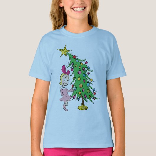 Schnürsenkel | Ich war Cindy-Lou, der gut war T-Shirt (Vorderseite)