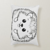 Schnürsenkel Kissen - Adorabler Igel (Rückseite(Vertikal))
