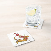 Schnürsenkel | Max Christmas Pointsettia Untersetzer (Vor Ort)