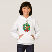 Schnürsenkel | Max Christmas Wreath Hoodie (Vorne ganz)