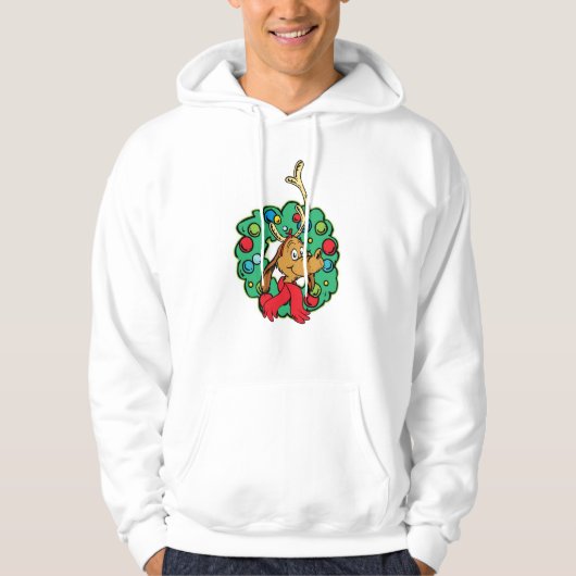 Schnürsenkel | Max Christmas Wreath Hoodie (Vorderseite)