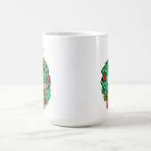 Schnürsenkel | Max Christmas Wreath Kaffeetasse (Mittel)