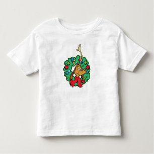 Schnürsenkel Max Christmas Wreath Kleinkind T-shirt