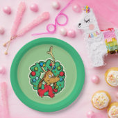 Schnürsenkel | Max Christmas Wreath Pappteller (Party)