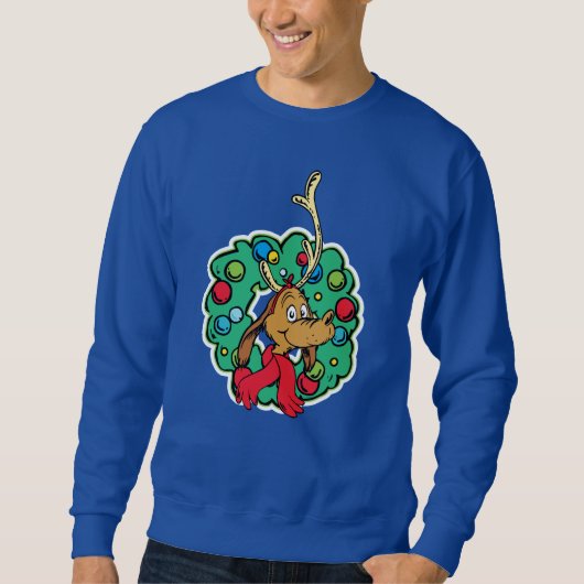 Schnürsenkel | Max Christmas Wreath Sweatshirt (Vorderseite)