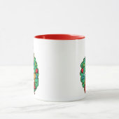 Schnürsenkel | Max Christmas Wreath Tasse (Zentrum)