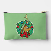 Schnürsenkel | Max Christmas Wreath Zubehörtasche (Rückseite)