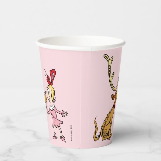 Schnürsenkel | Max & Cindy Lou Who Pappbecher (Rechts)