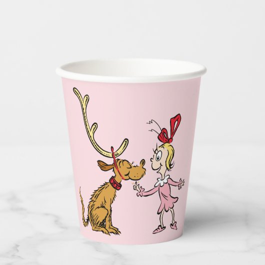 Schnürsenkel | Max & Cindy Lou Who Pappbecher (Vorderseite)