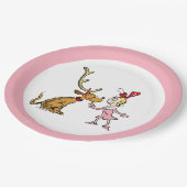 Schnürsenkel | Max & Cindy Lou Who Pappteller (Schrägansicht)