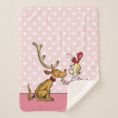 Schnürsenkel | Max & Cindy Lou Who Sherpadecke (Vorderseite)