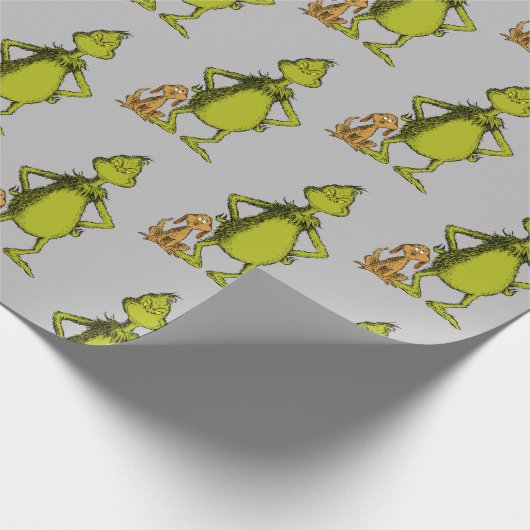 Schnürsenkel | Max & Grinch-Stanz Geschenkpapier (Ecke)