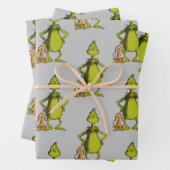 Schnürsenkel | Max & Grinch-Stanz Geschenkpapier Set (Beispiel)