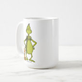 Schnürsenkel | Max & Grinch-Stanz Kaffeetasse (Vorderseite Links)